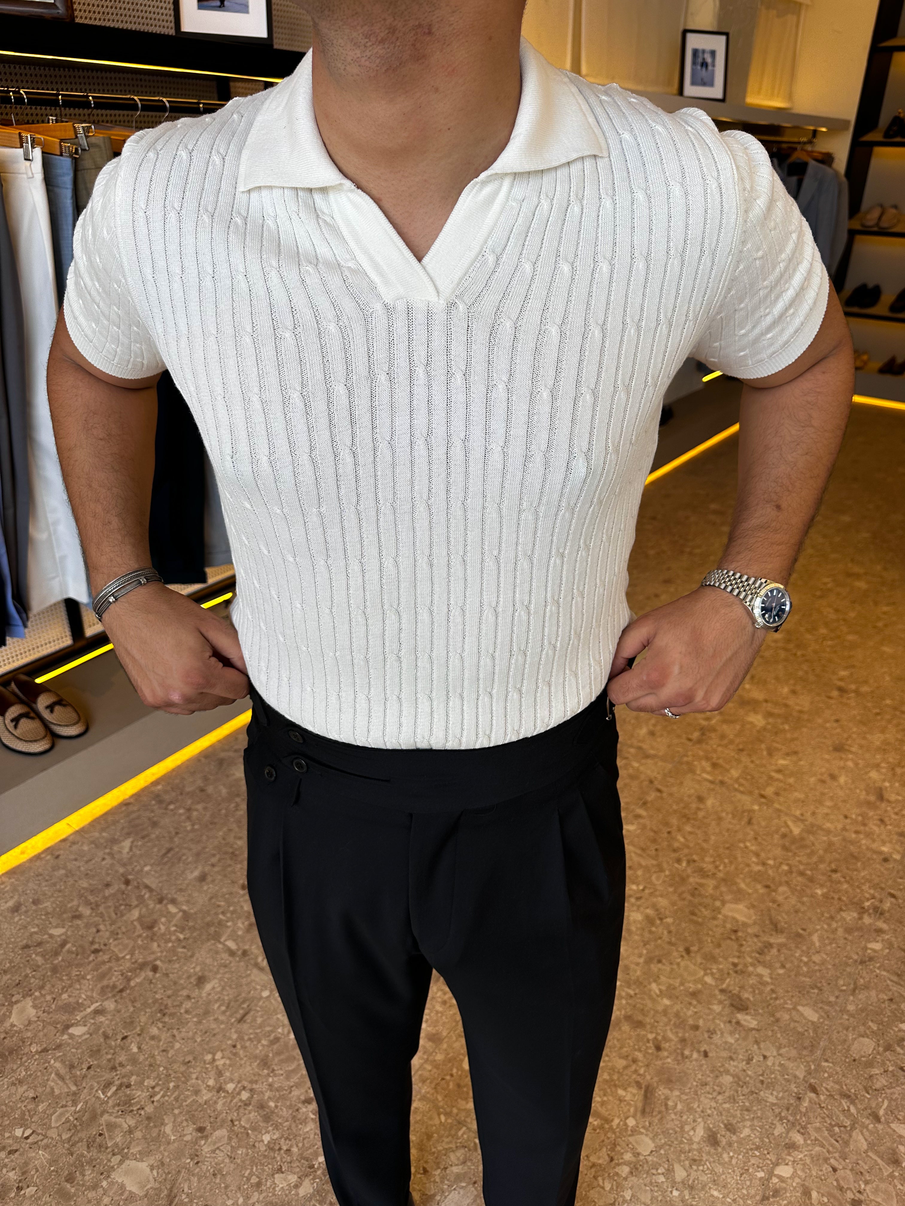 Caple knitwear - off-white