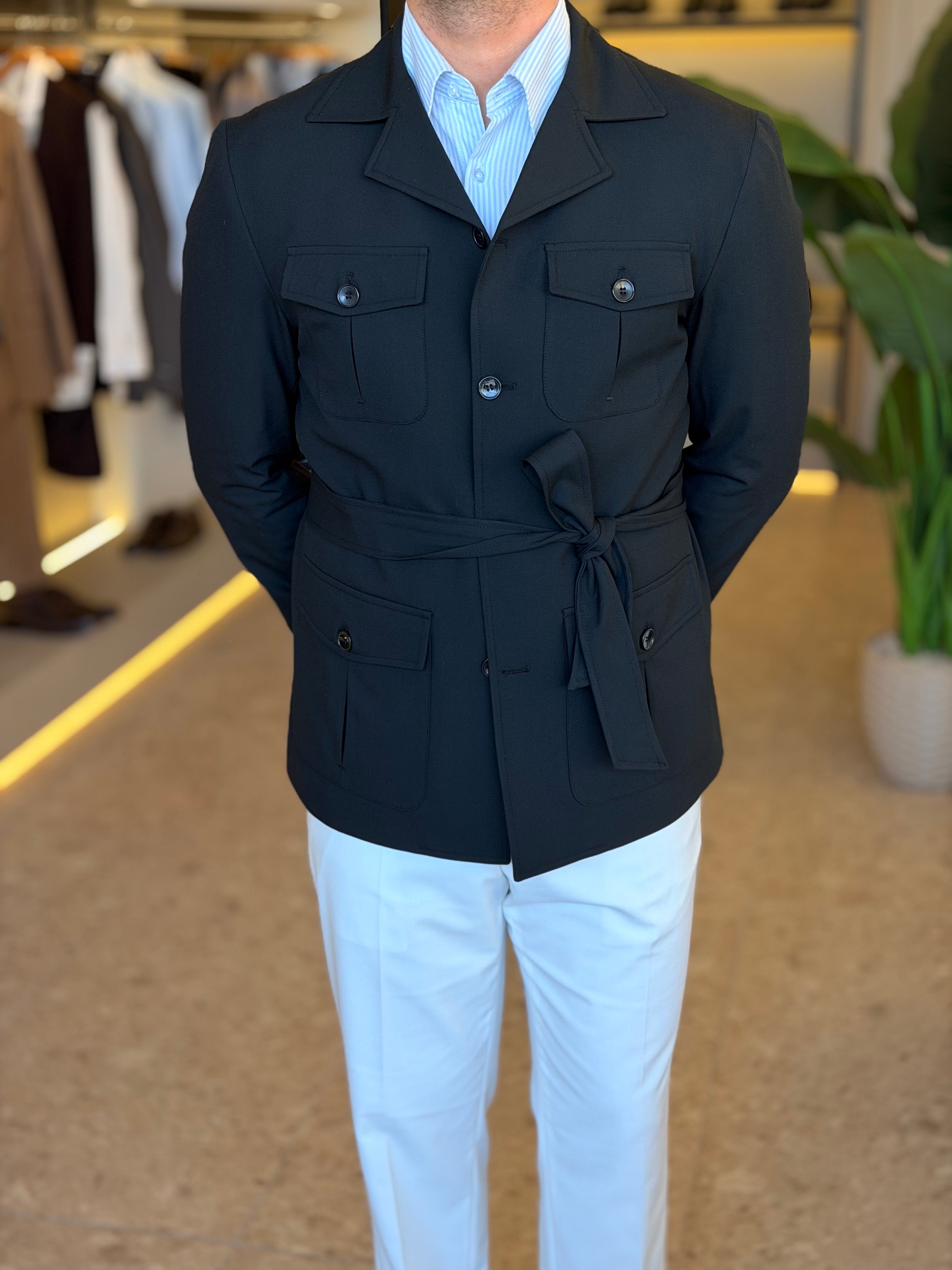 Safari Jacket - Black