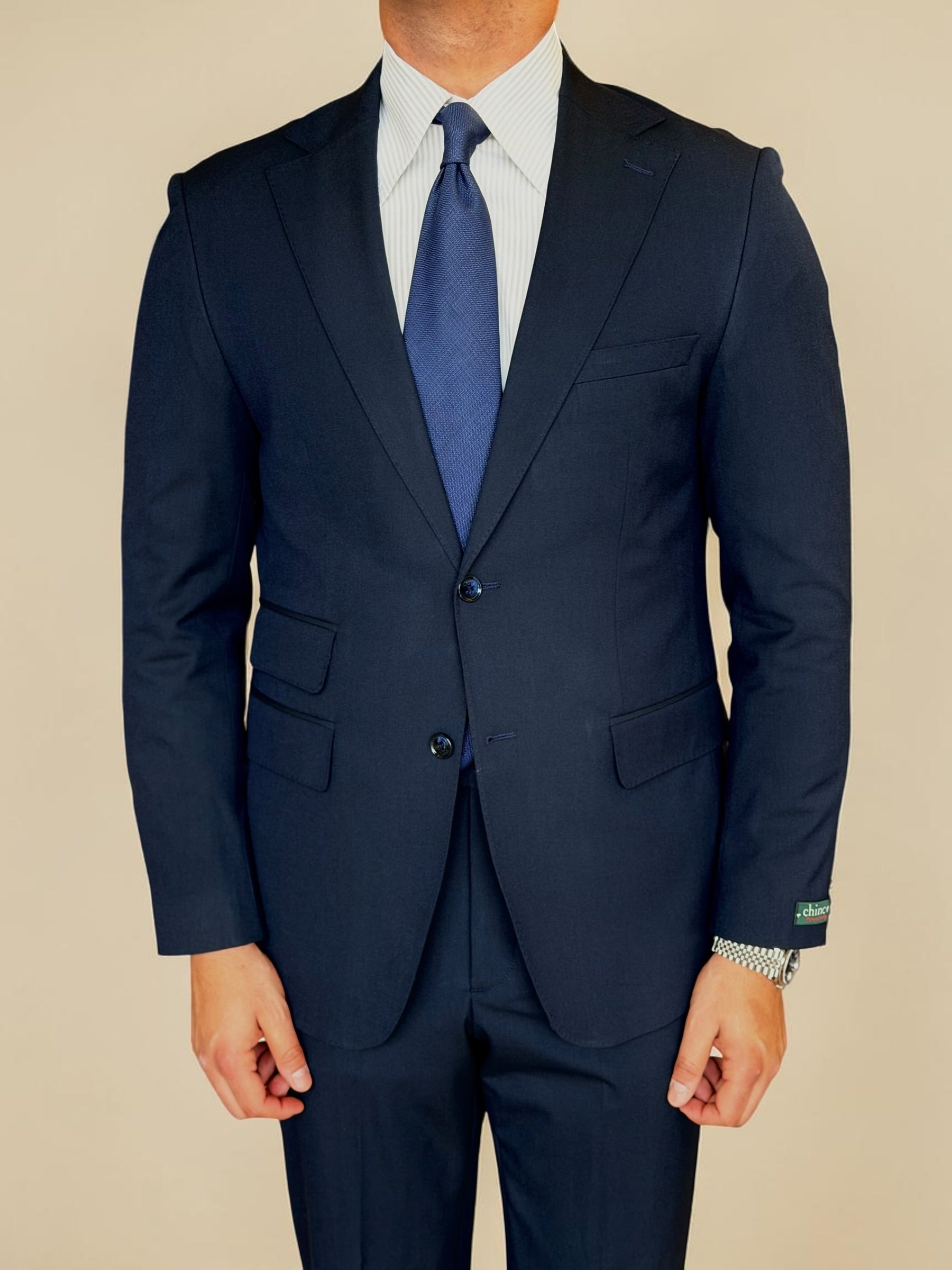 Notch two pocket suit - Navy