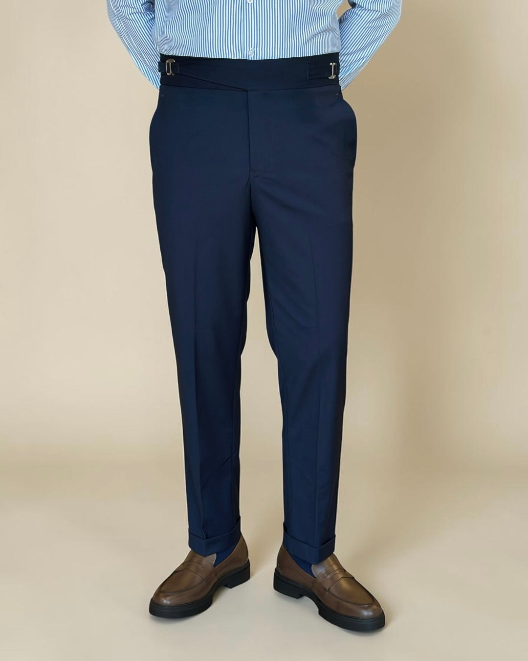 Hook chino trouser - navy