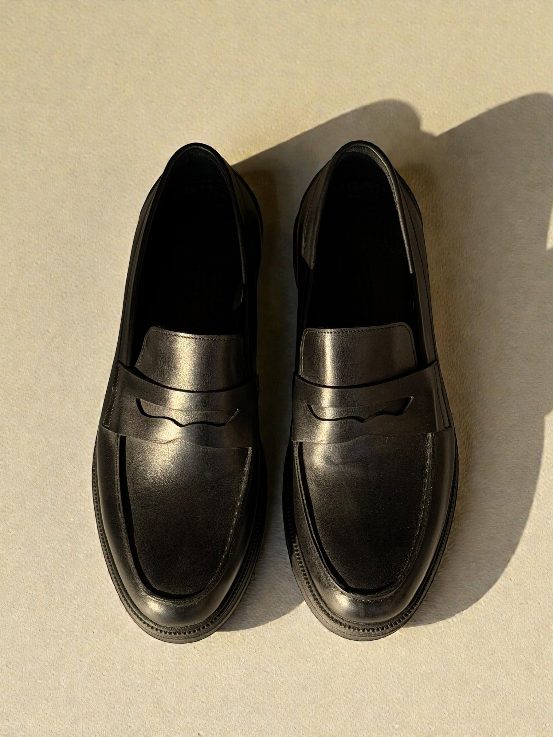 Chunky loafer-Black
