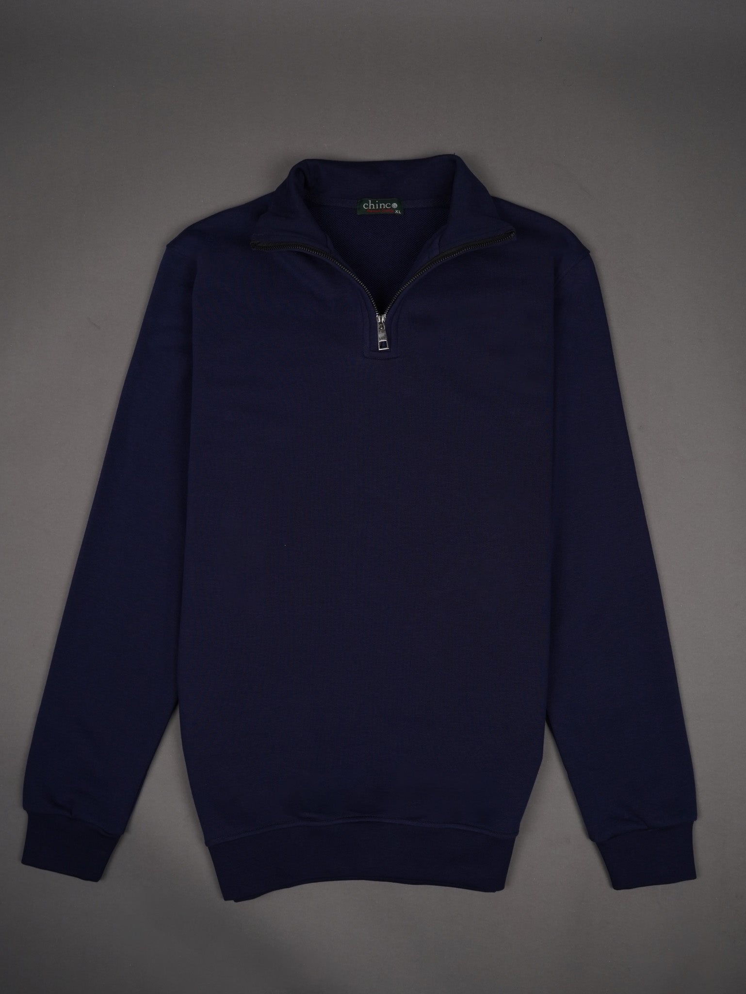 Quarter zip long sleeve - NAVY