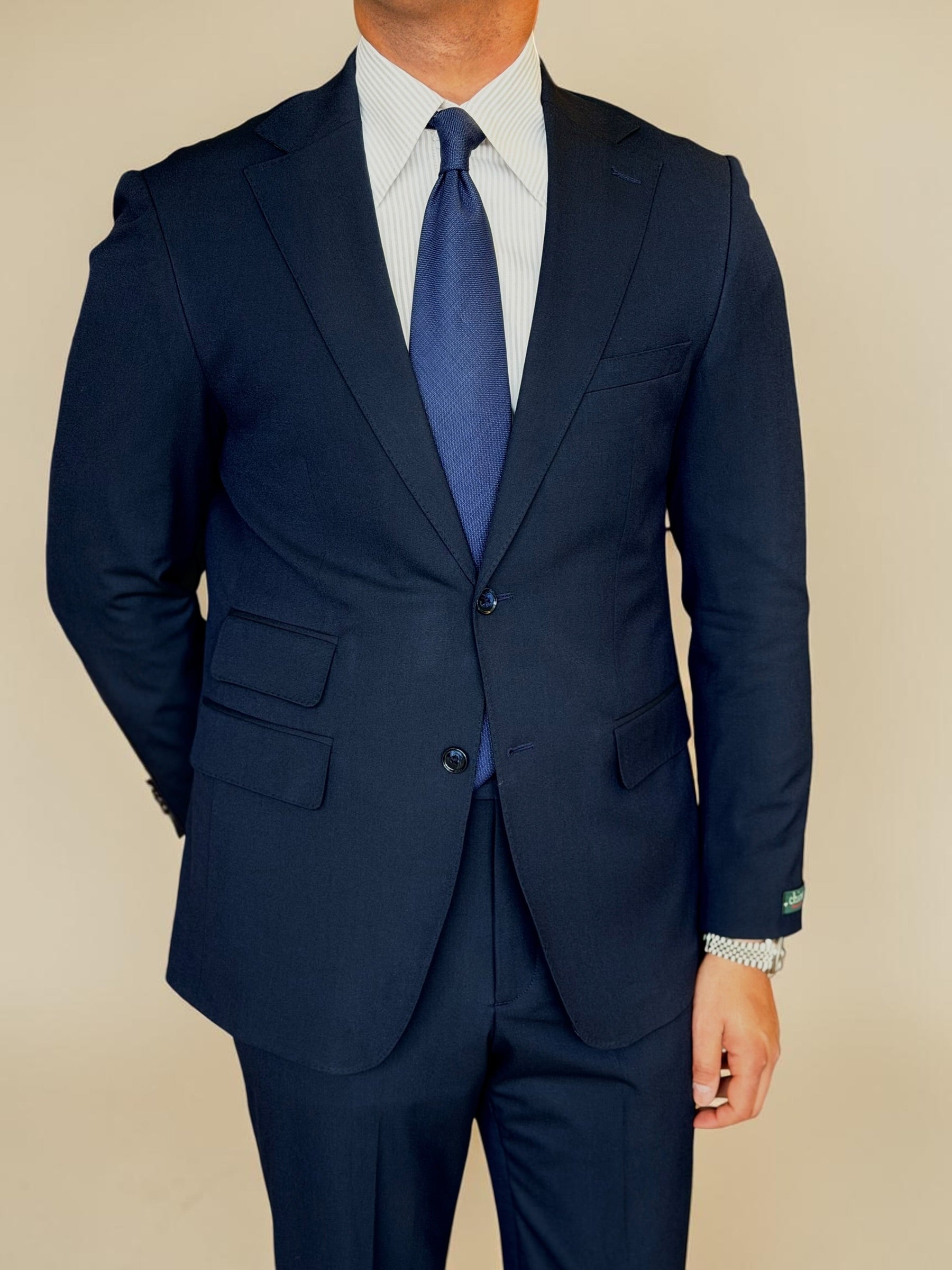 Notch two pocket suit - Navy