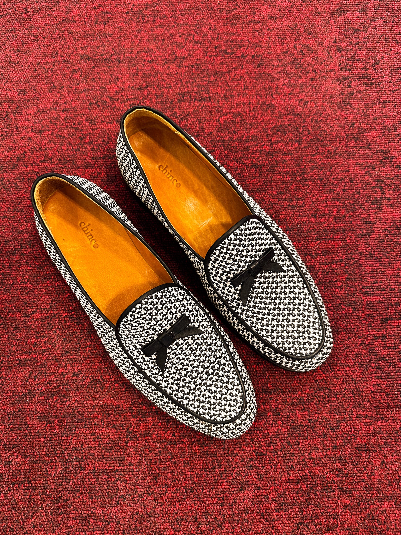 Hand woven loafers - Black