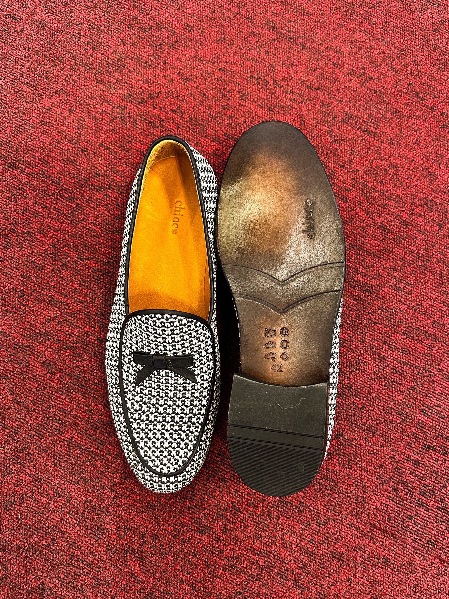 Hand woven loafers - Black