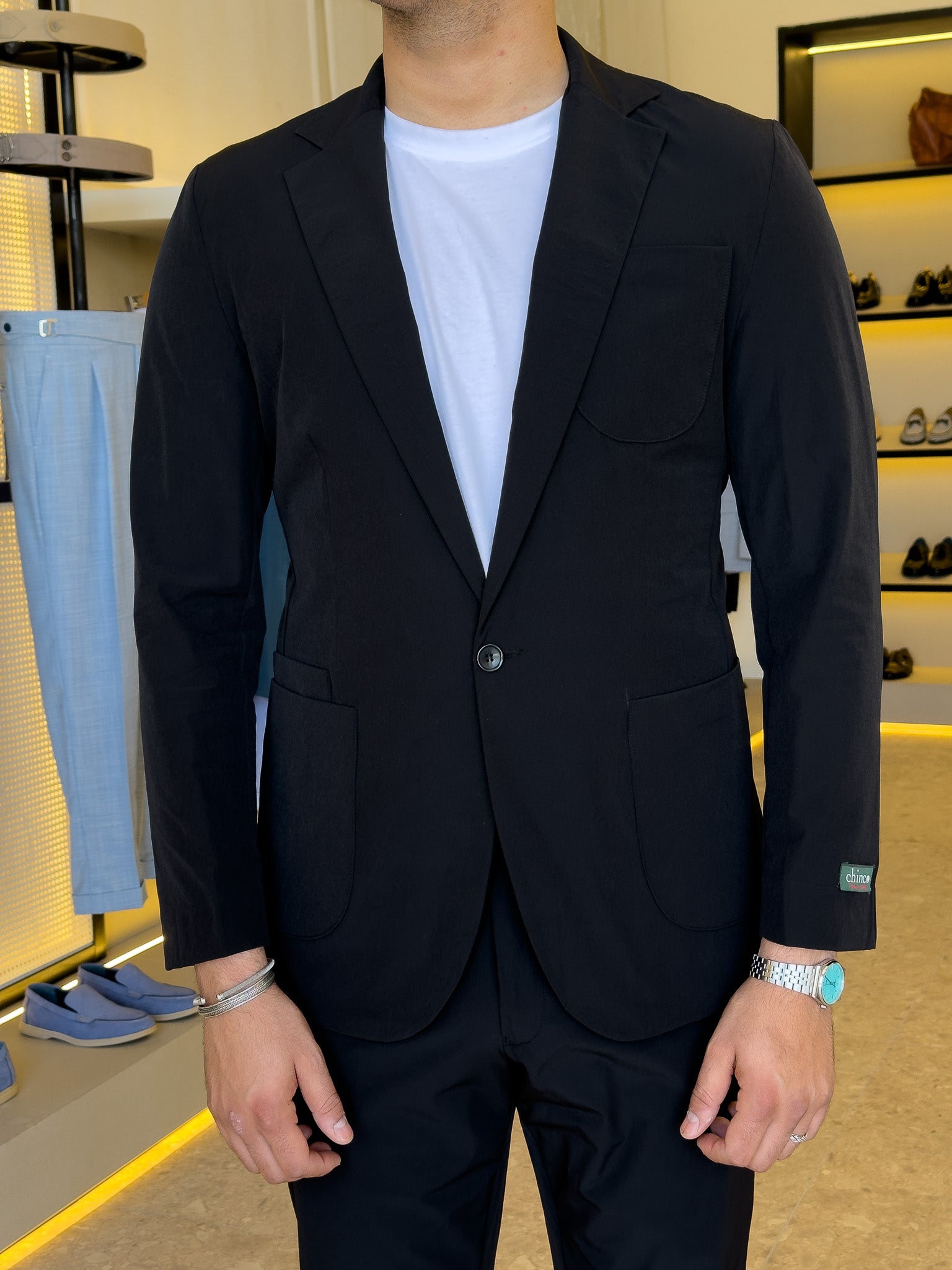 Pocket suit - black