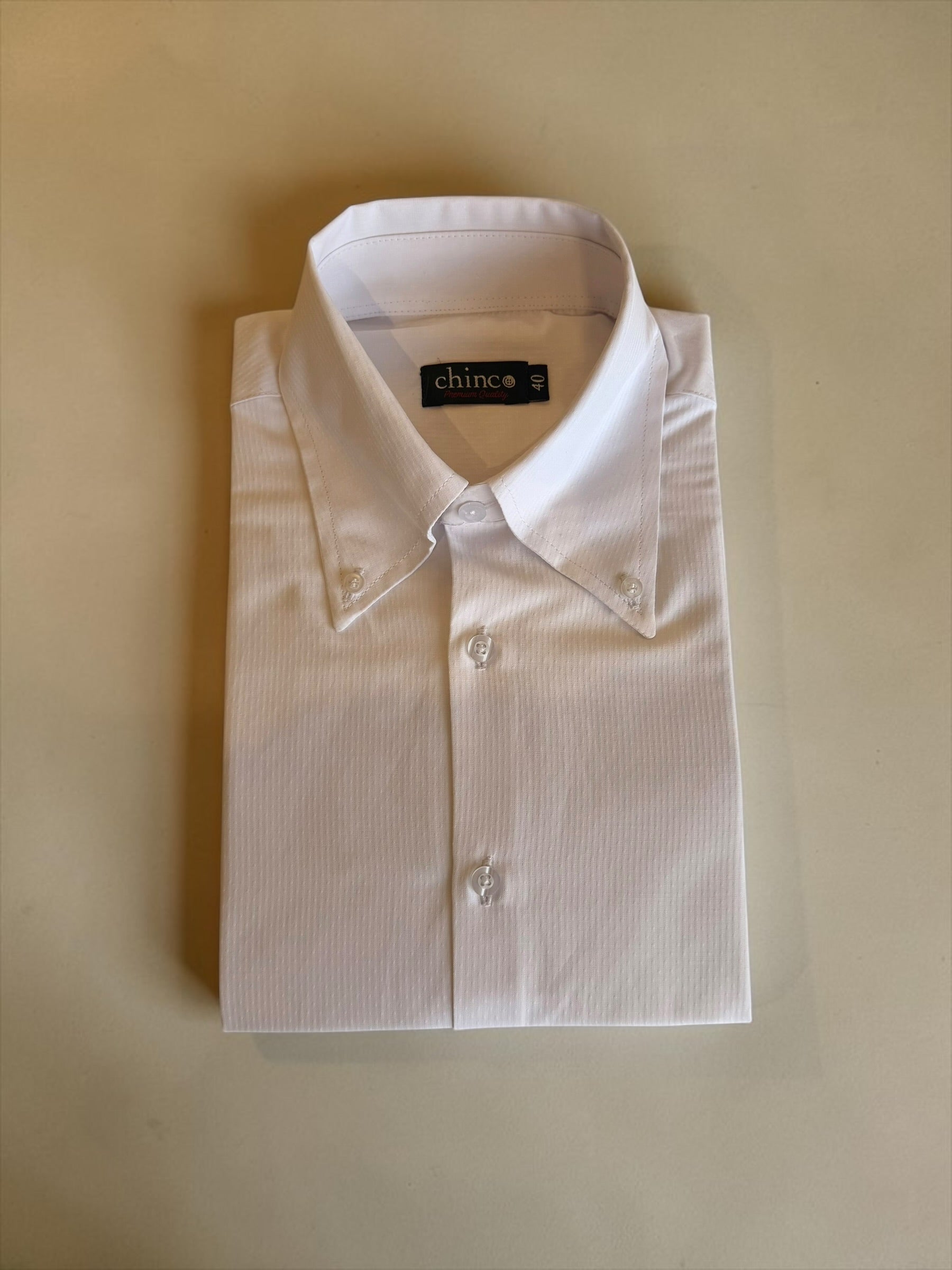 Dots Striped pattern classic Shirt – white