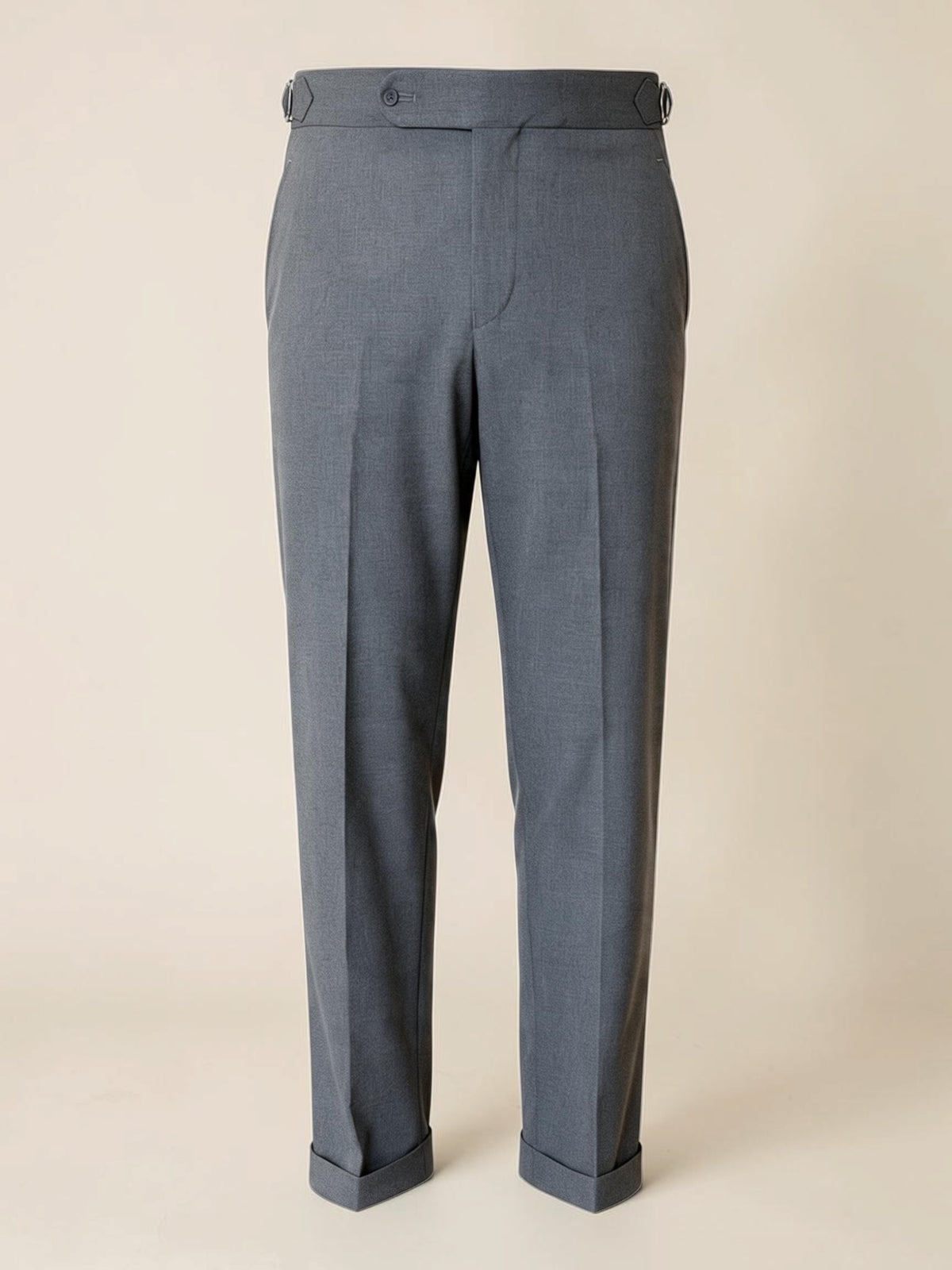 One button Gurkha Trousers - Gray