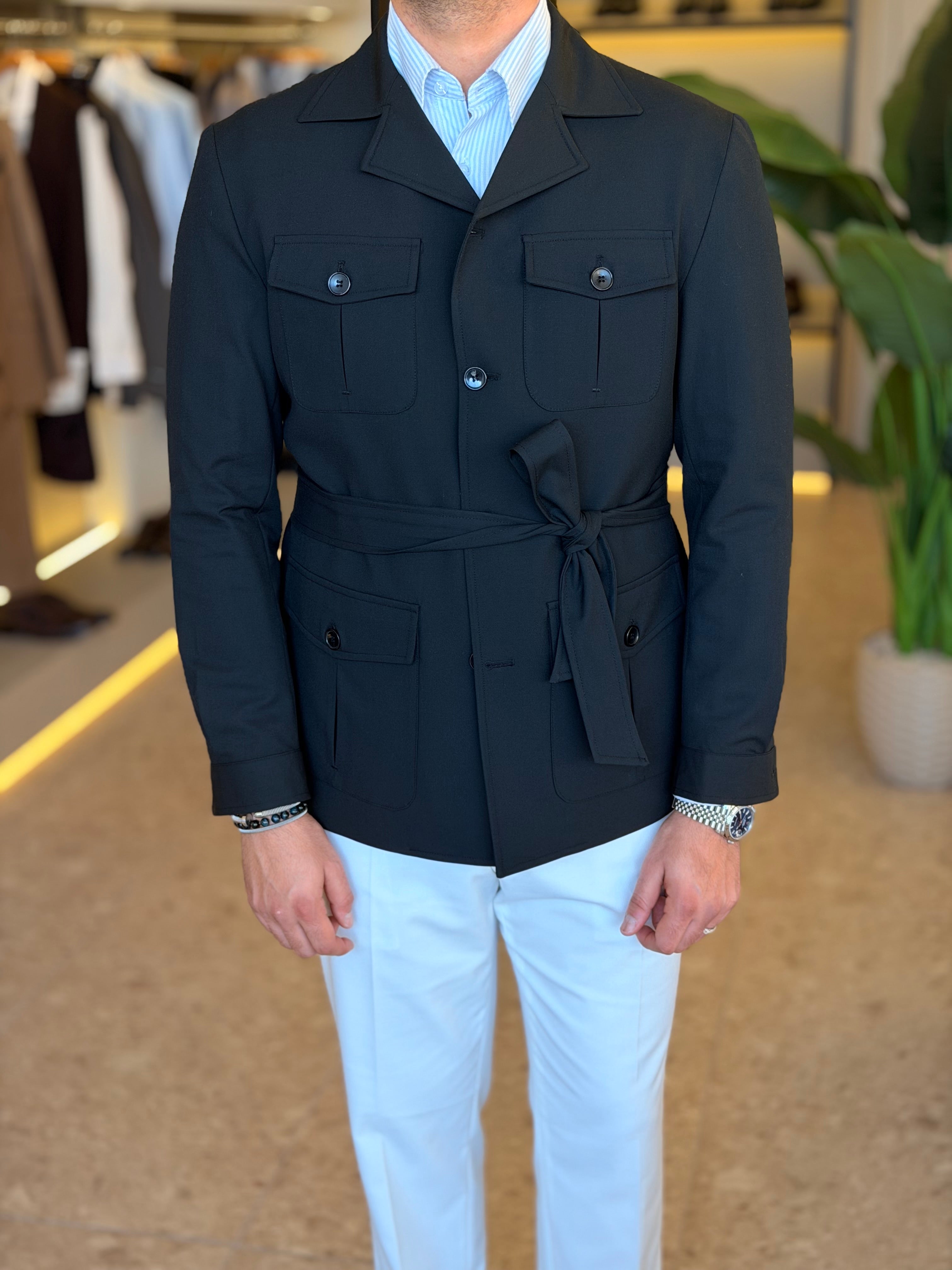 Safari Jacket - Black