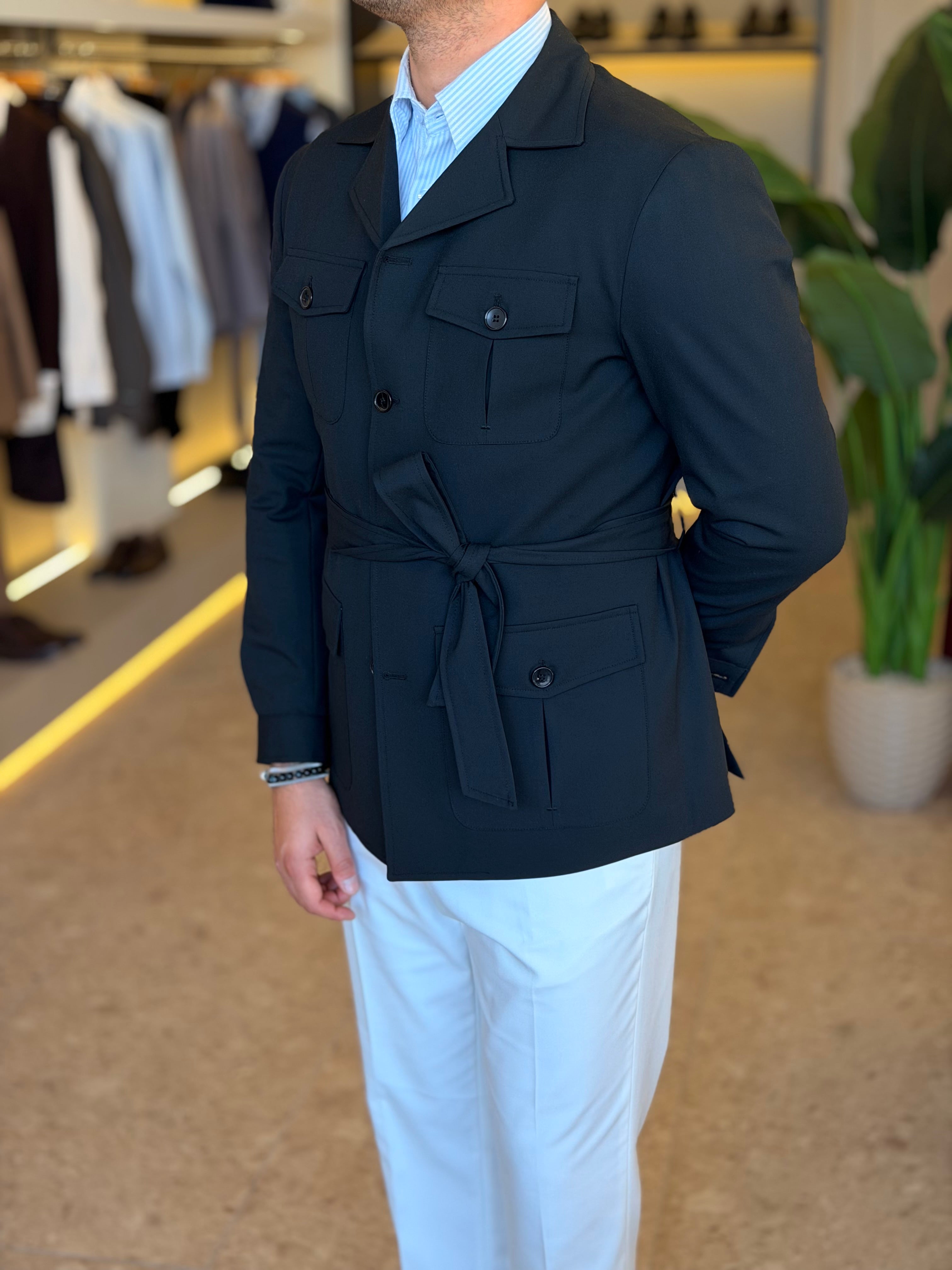 Safari Jacket - Black