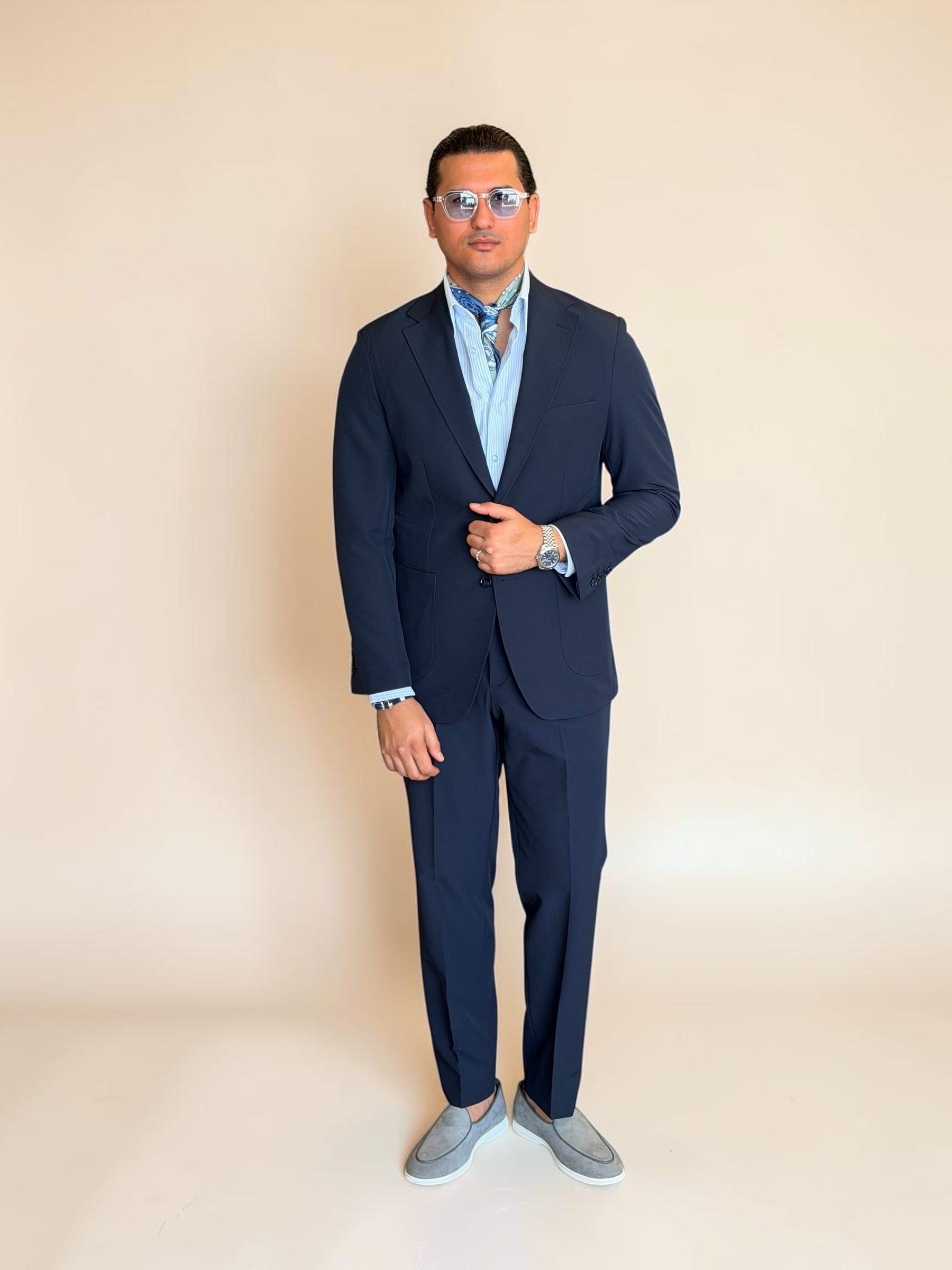 Pocket suit - Navy