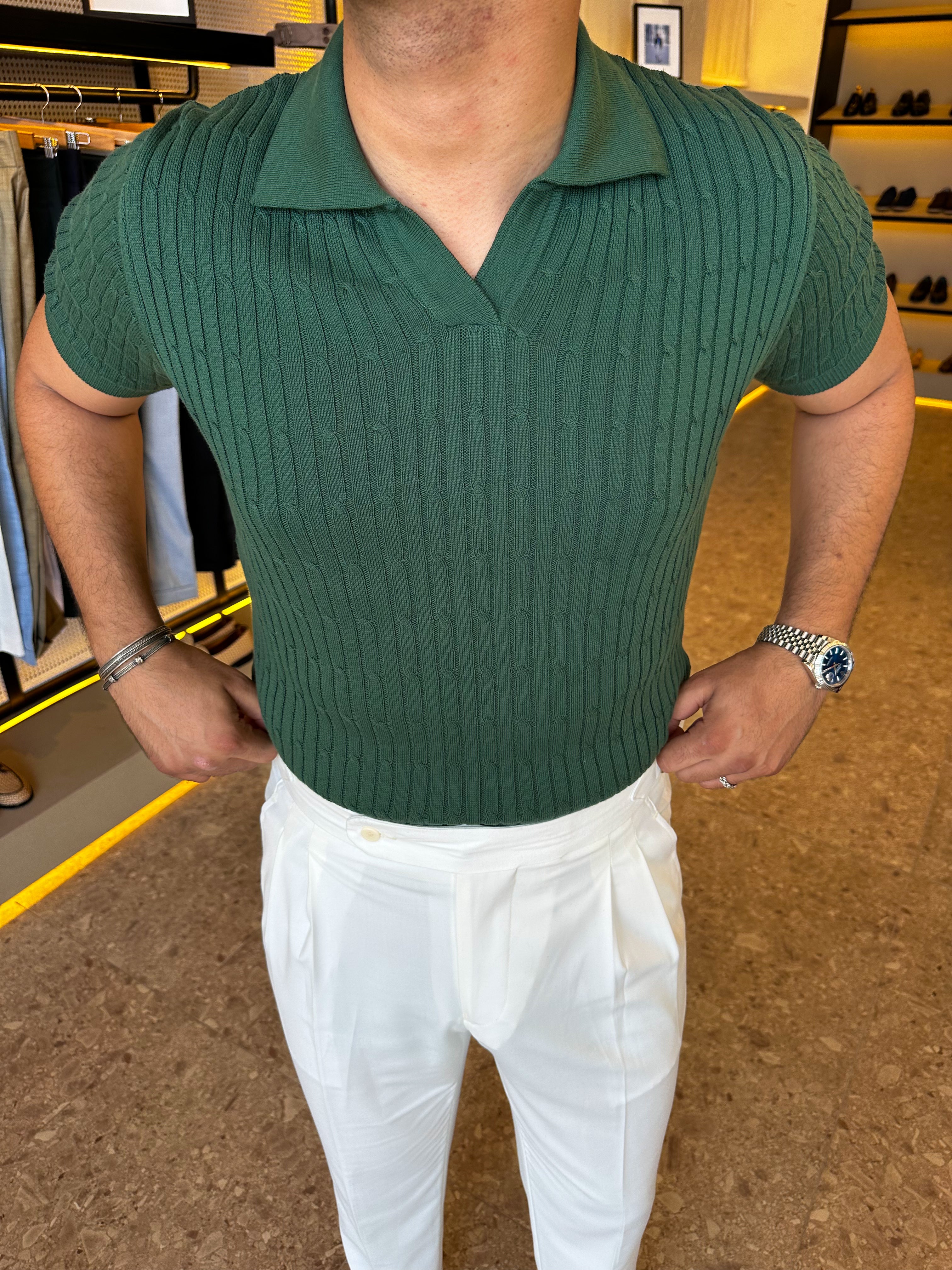 Caple knitwear - olive