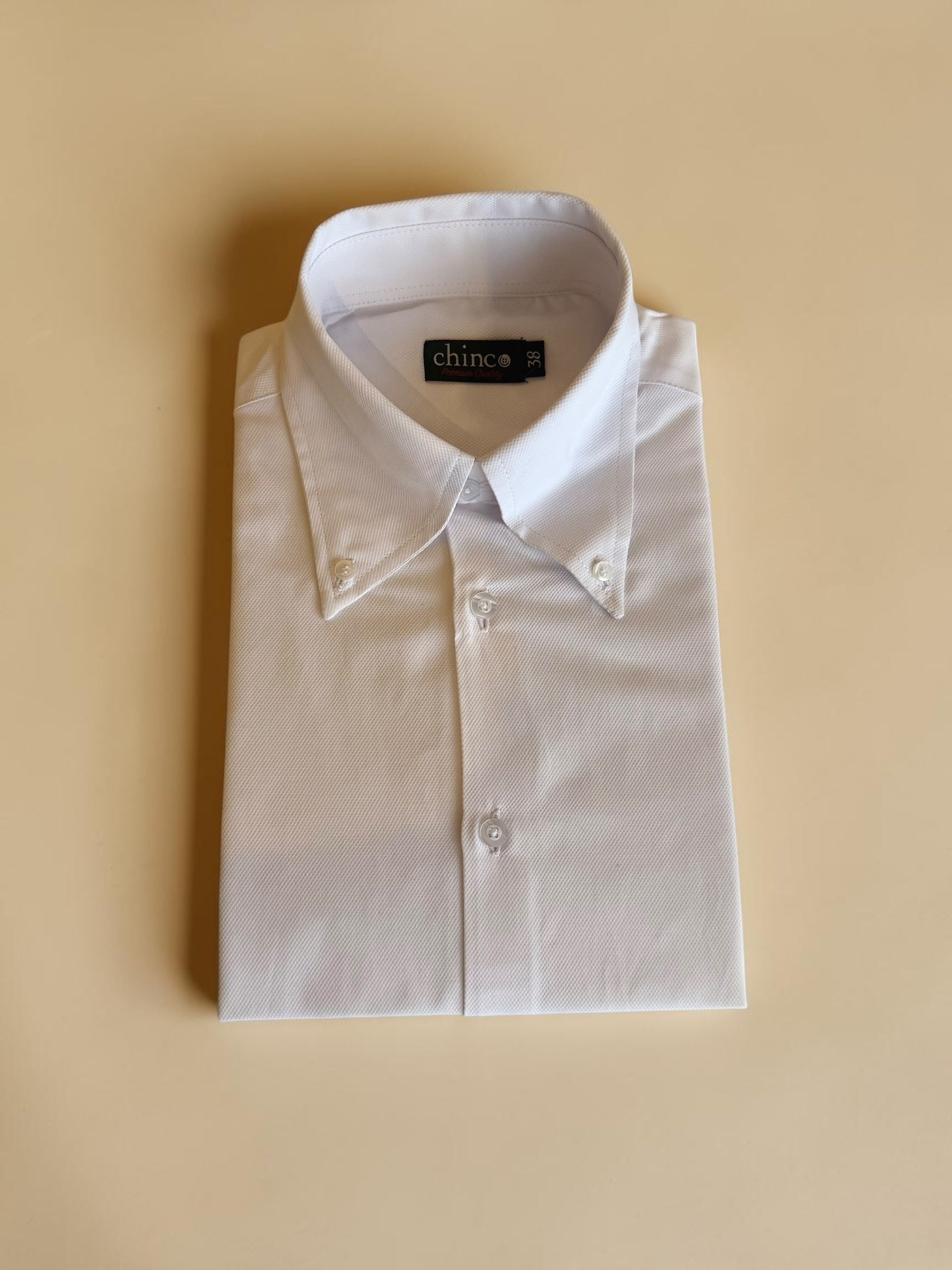 Dots pattern classic Shirt – white