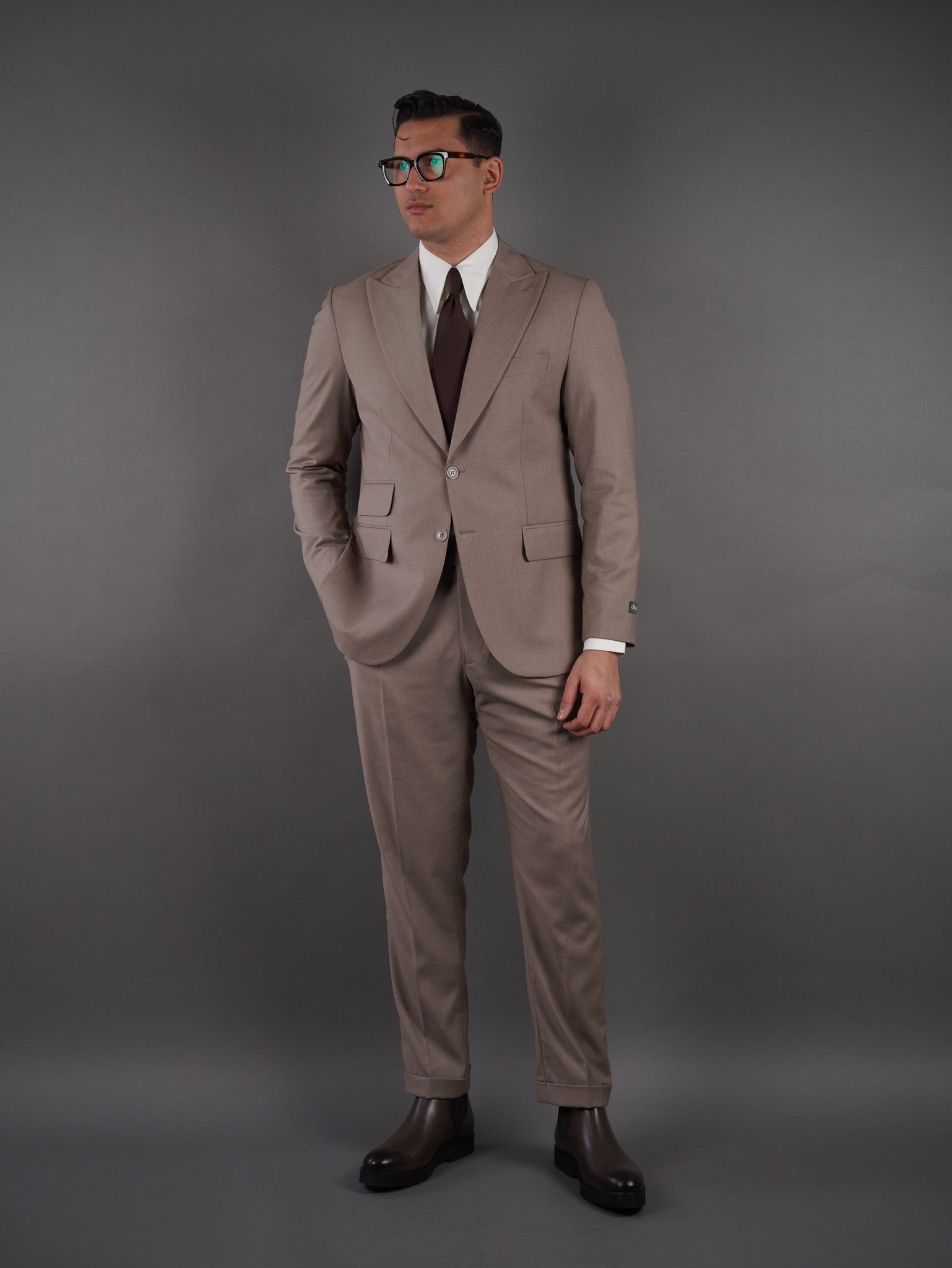 "Slim fit suit with two pockets - CACOA