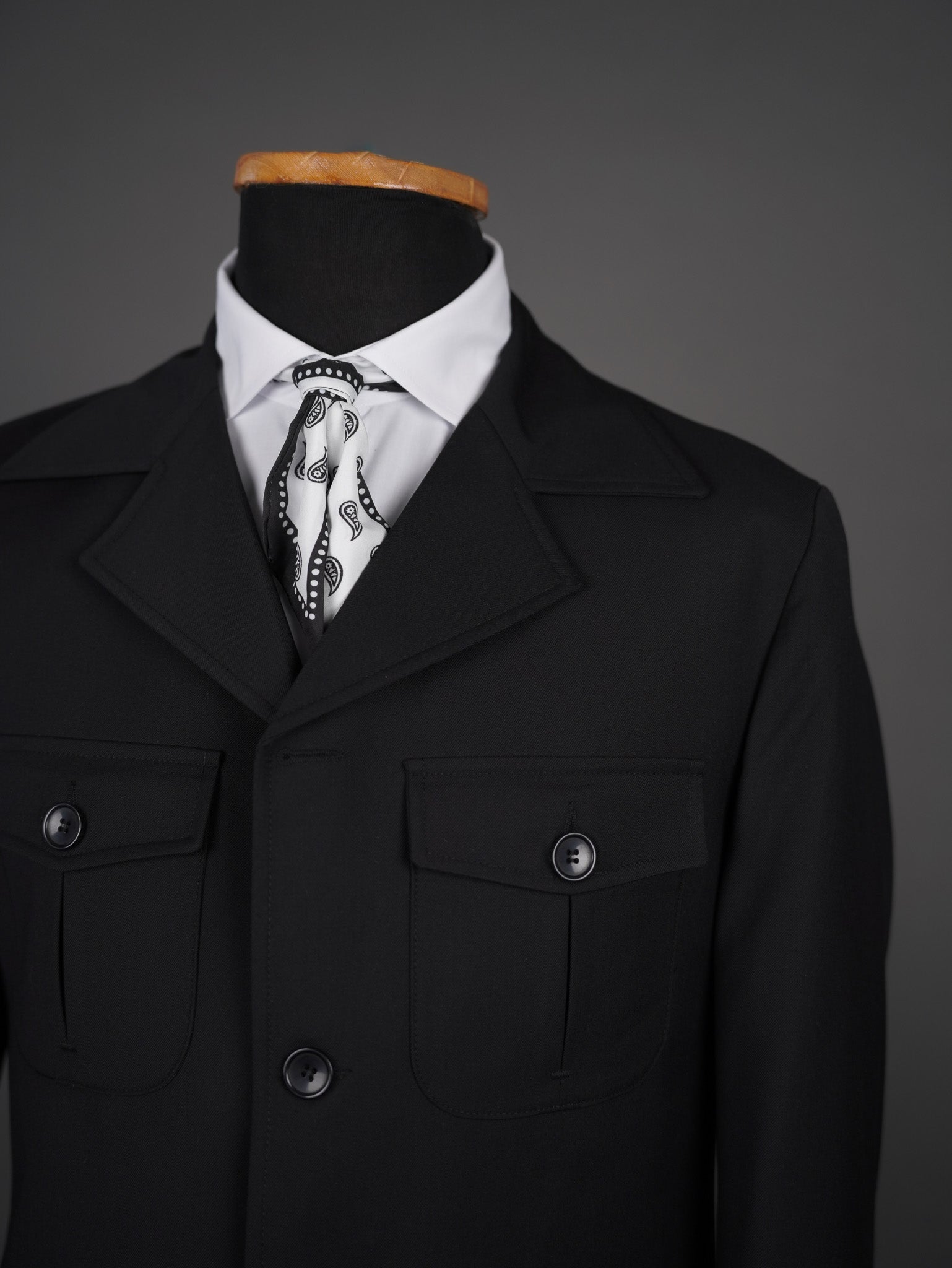 Safari Jacket-black