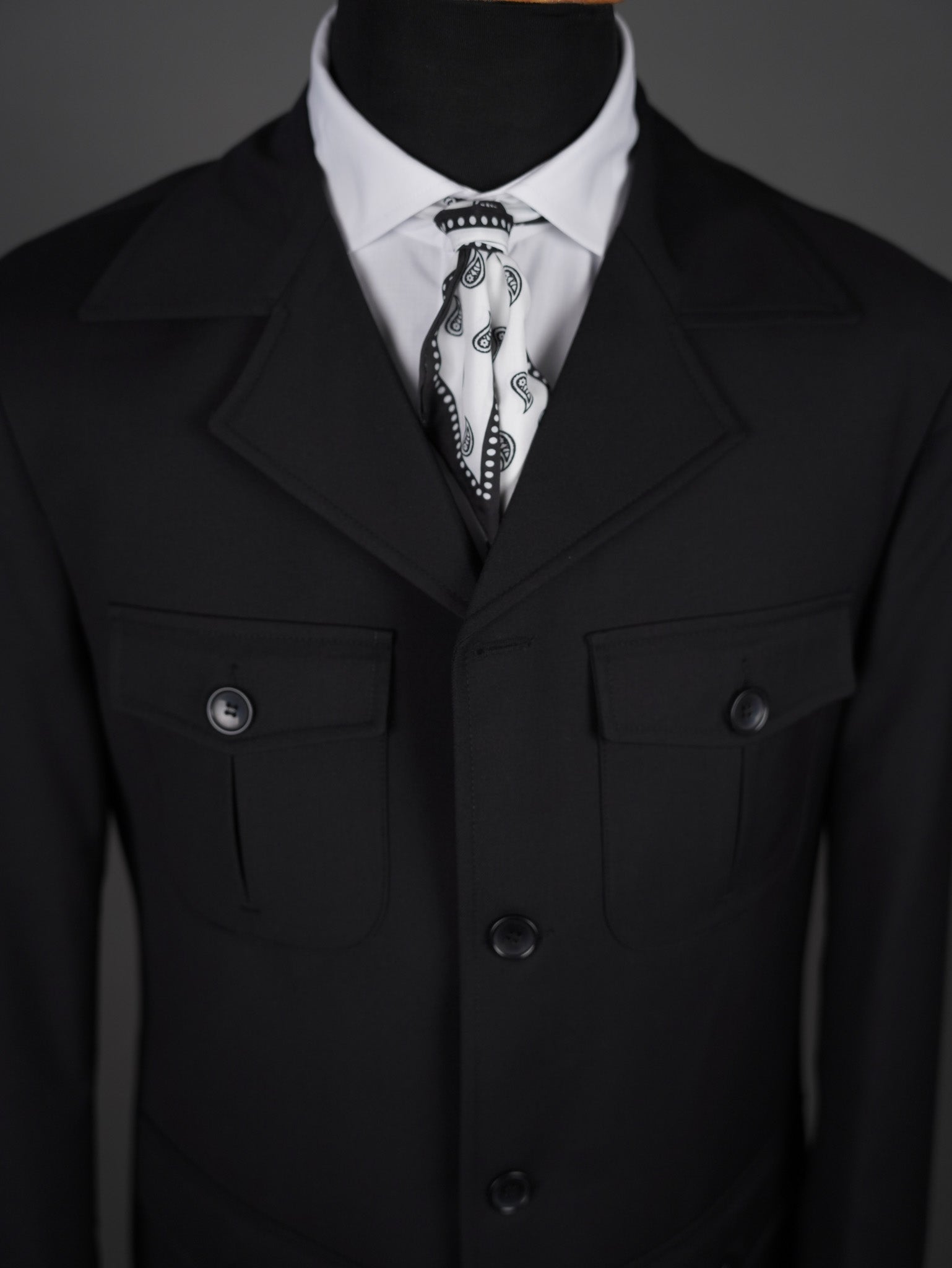 Safari Jacket-black