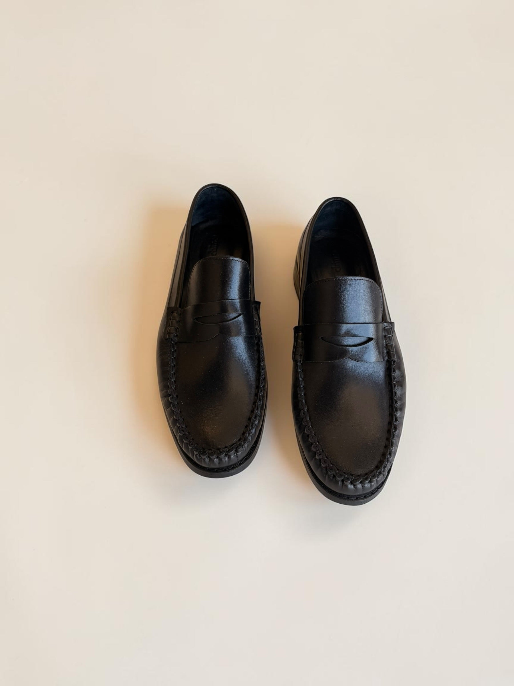 Classic Penny Loafer - Black