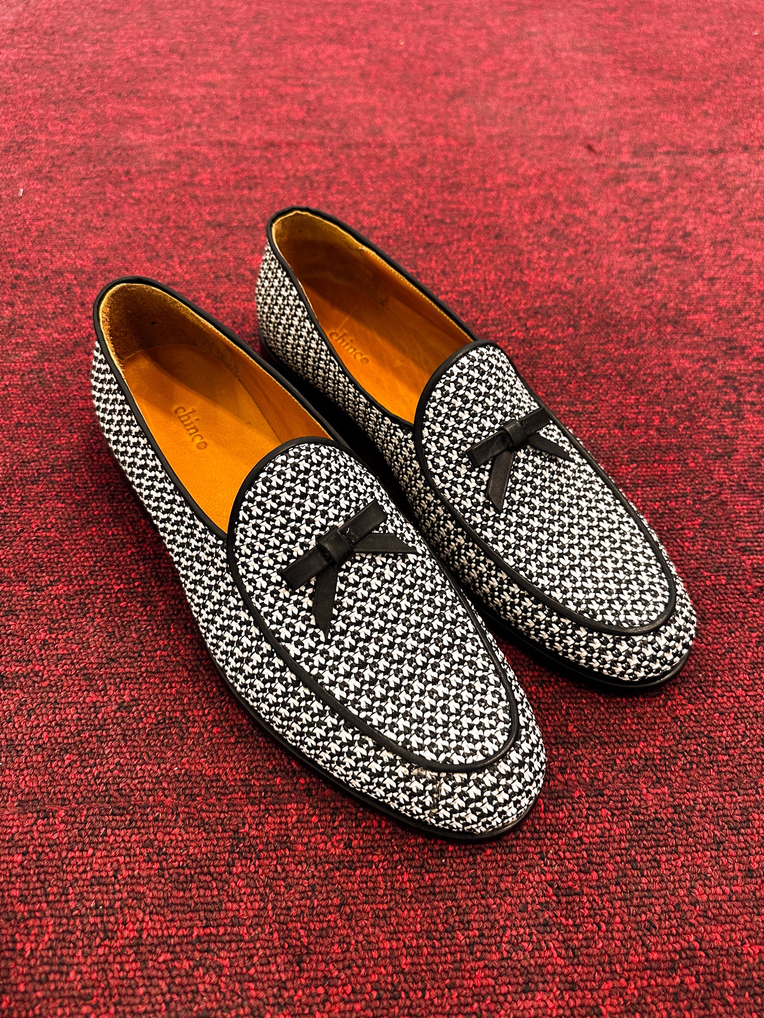 Hand woven loafers - Black