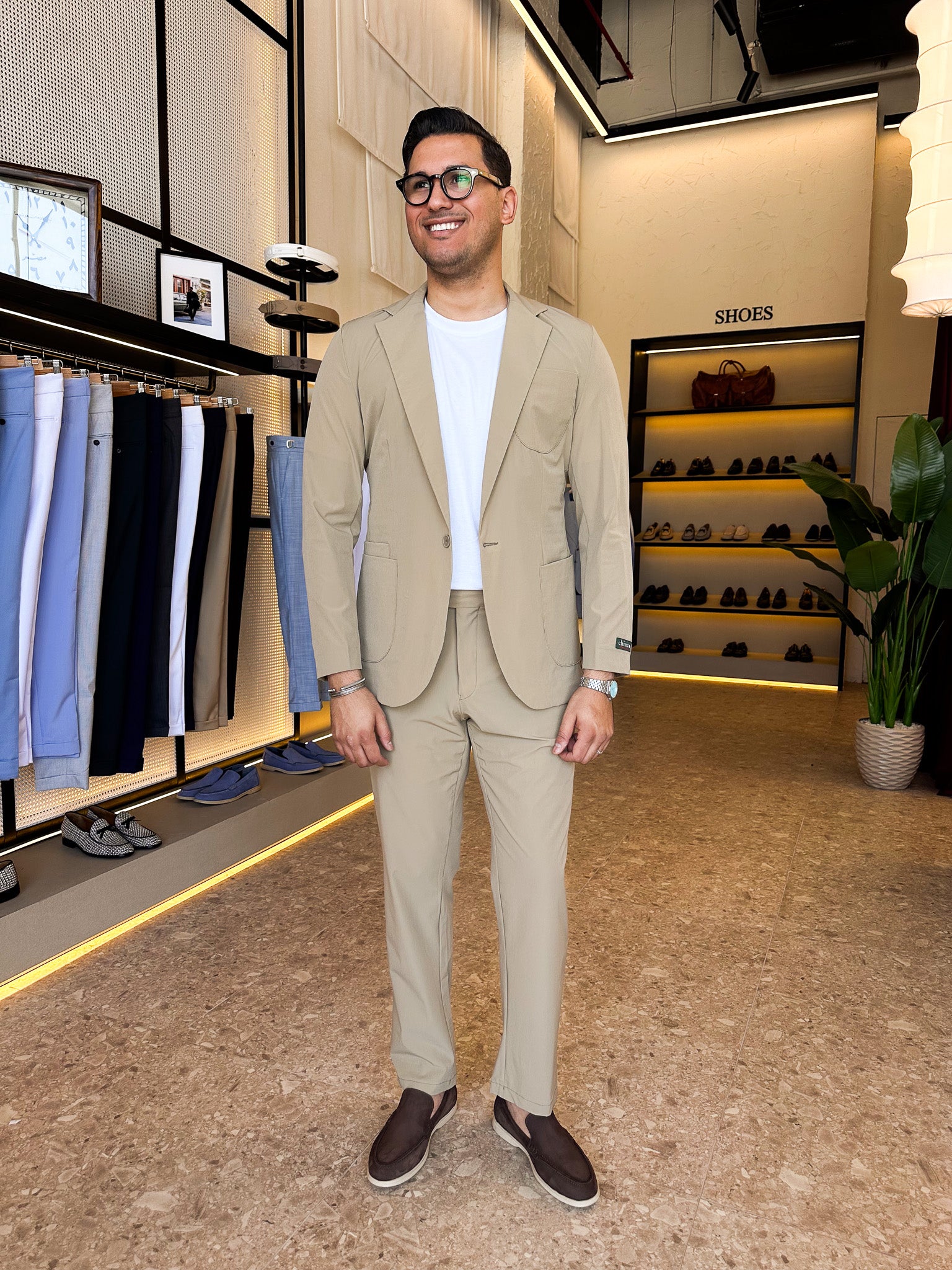 Pocket suit - beige