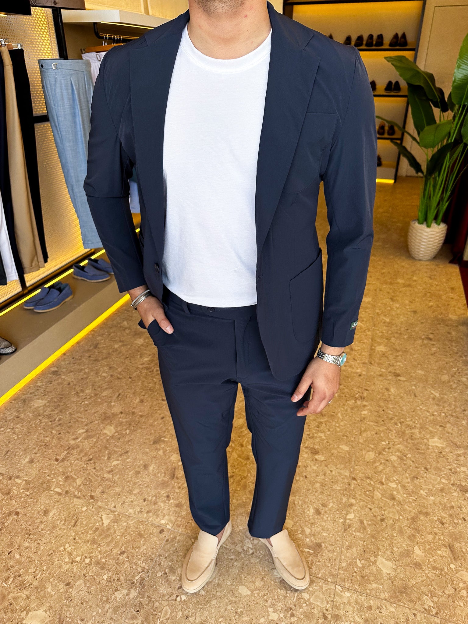 Pocket suit - navy