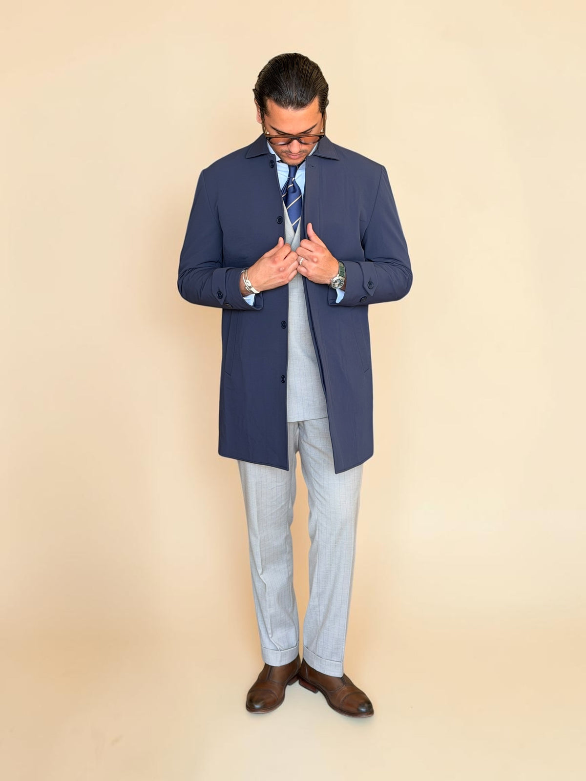 Rain coat  - Navy