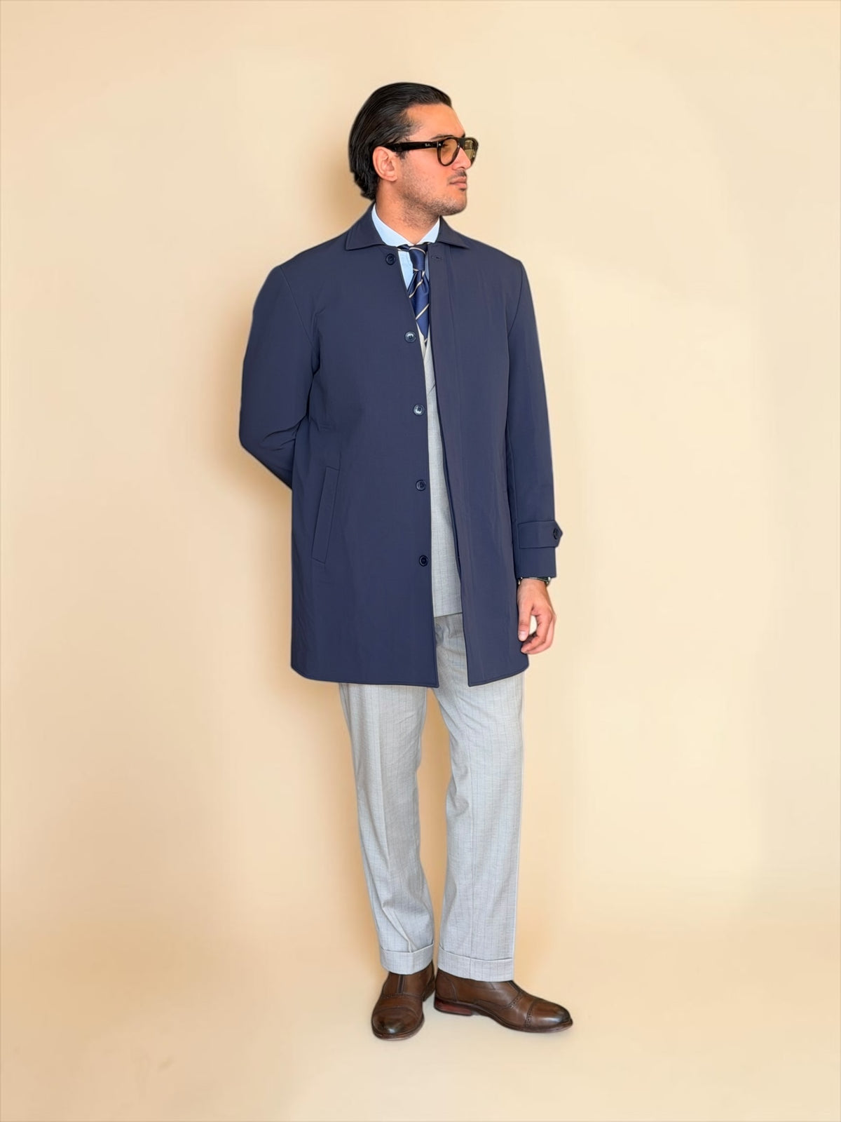 Rain coat  - Navy