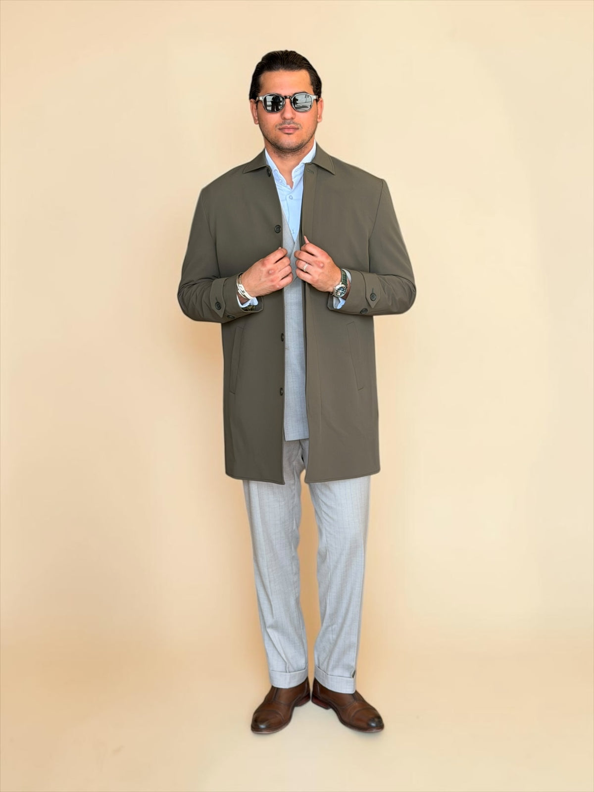 Rain coat  - Olive