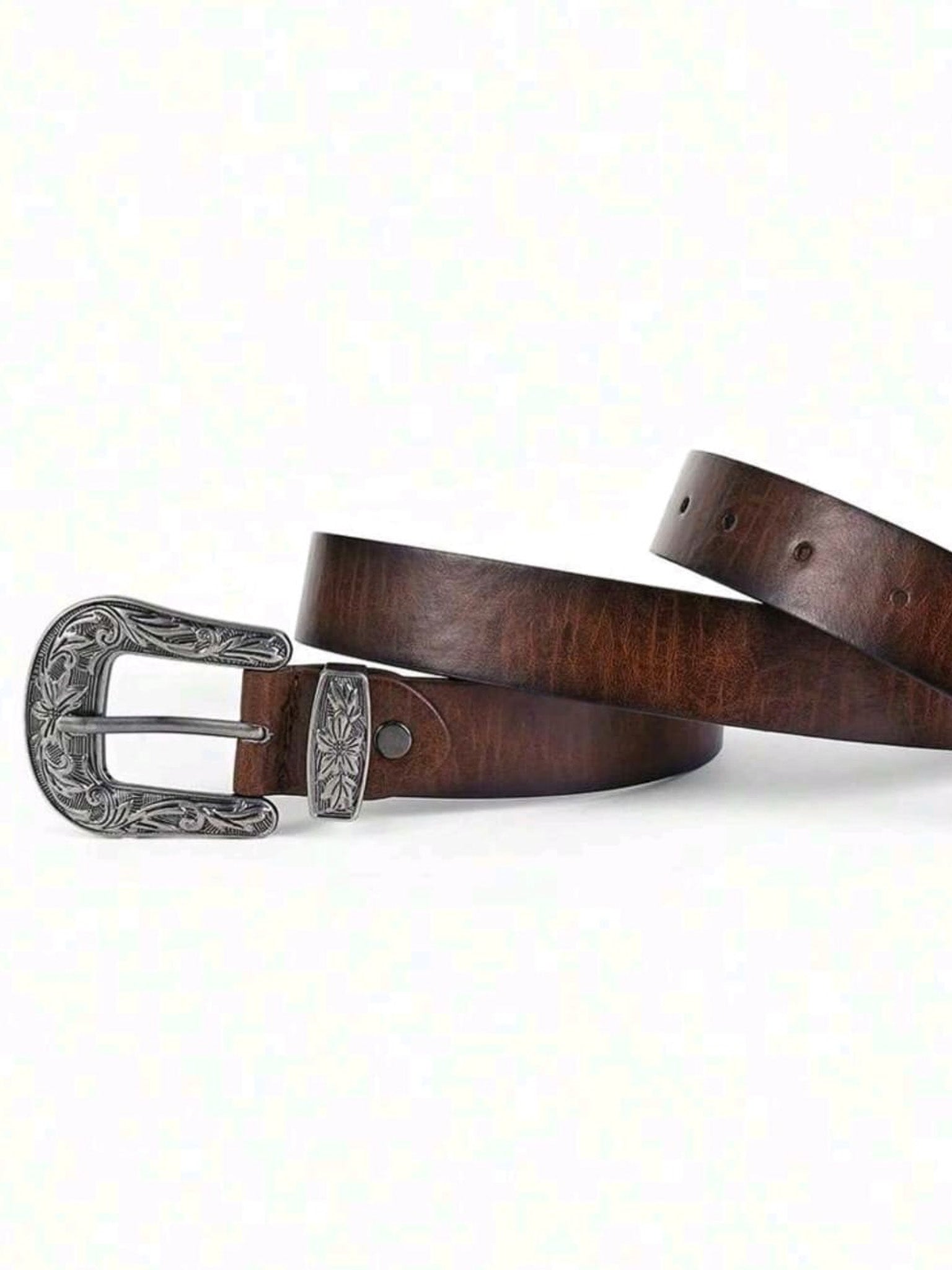 Old money leather belt